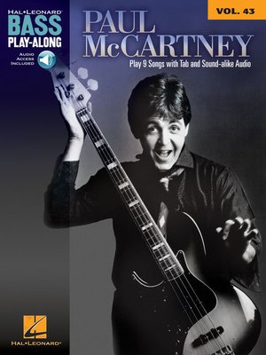 cover image of Paul McCartney Bass Play-Along